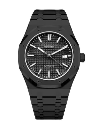 Octava Medianoche: Seiko mod de 41 mm, de frente