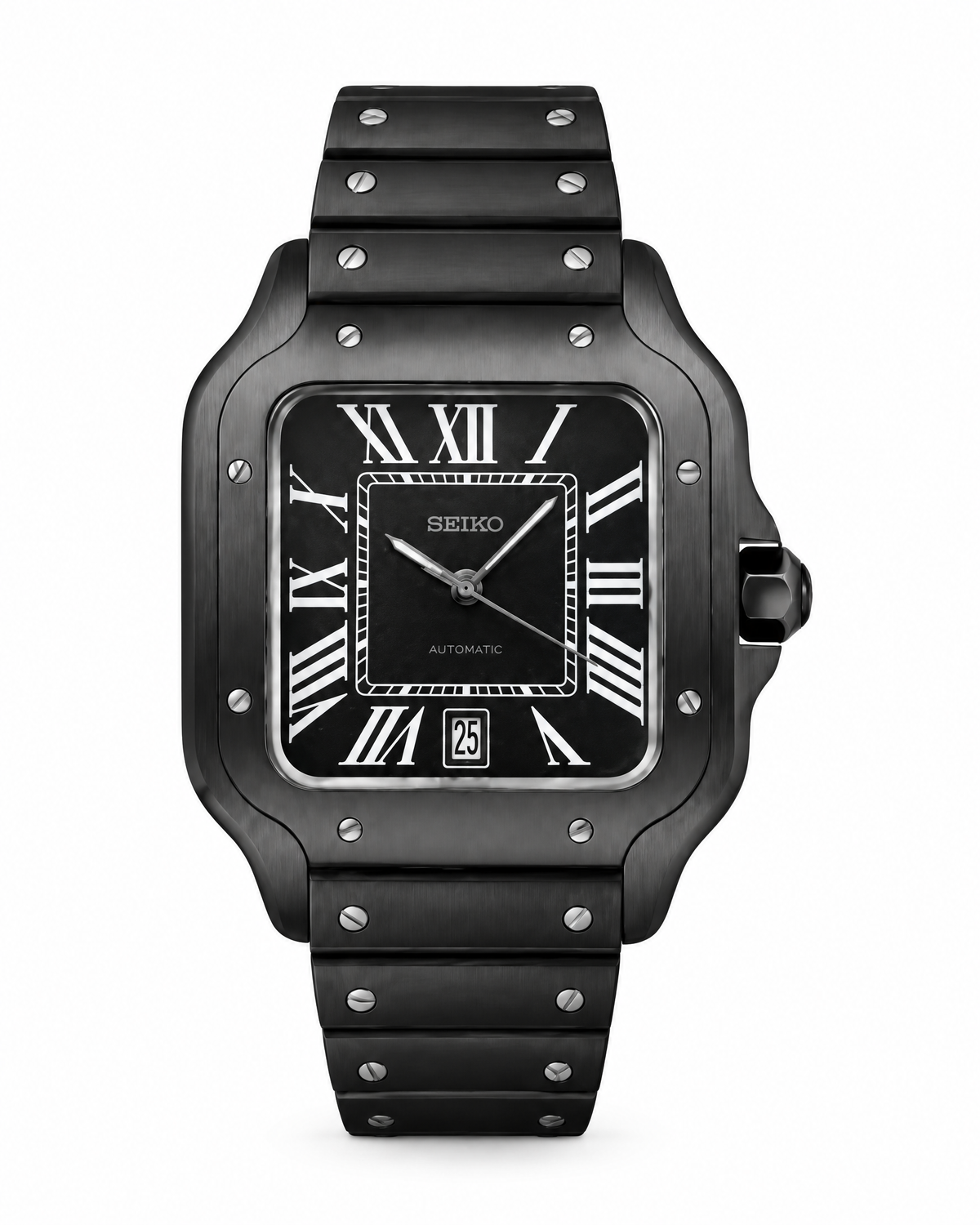 Santos Medianoche Seiko mod