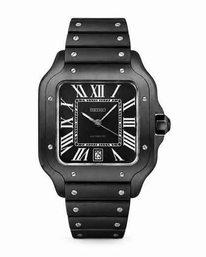 Santos Medianoche Seiko mod