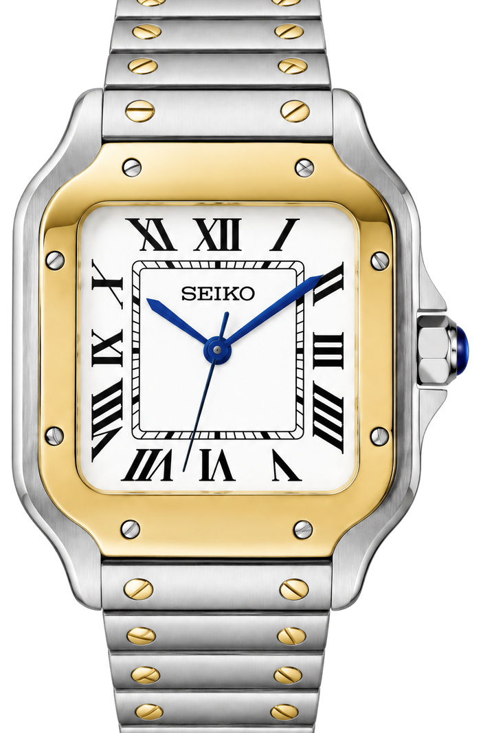 Santos Bicolor Seiko mod