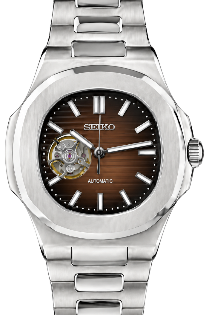 Nautilus Corazón Abierto Seiko mod